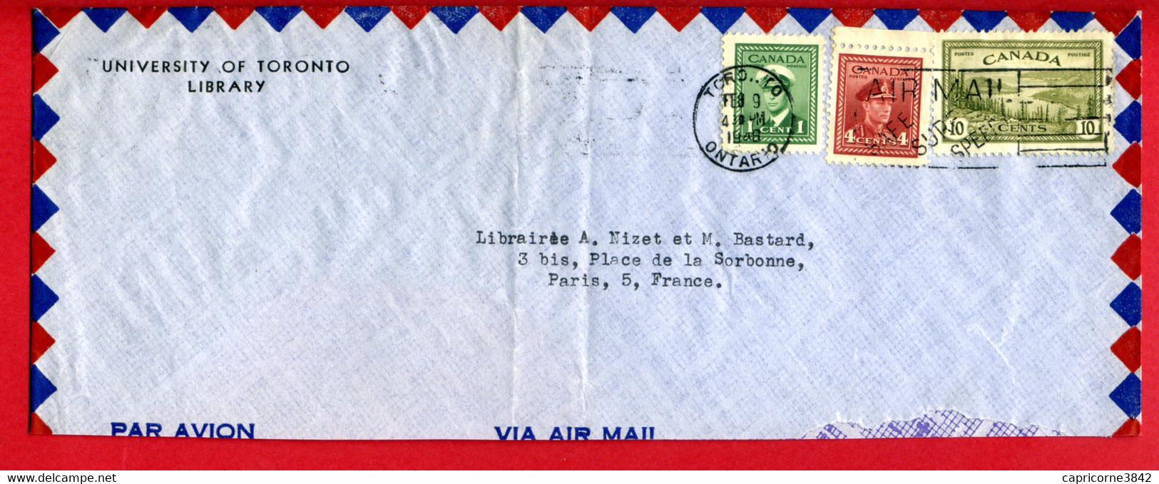 1948 - Lettre De Tonroto Pour Paris - Tp Yt N° 205 + 209 + 220 - Briefe U. Dokumente