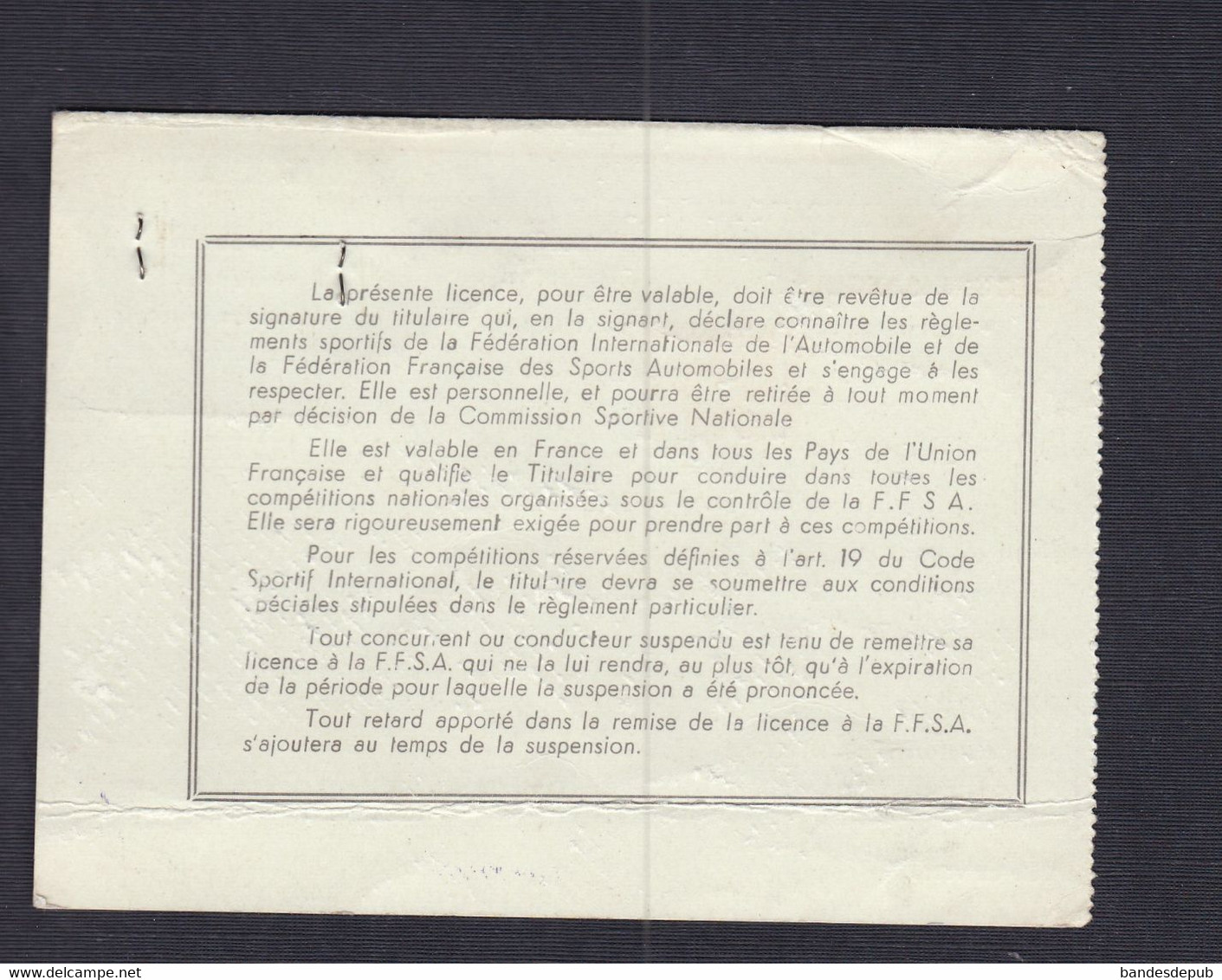 Carte Et Photo Licence Nationale De Conducteur Sports Automobiles 1957 Luce Blanchez Saint Dié ASAC Vosgien - Automobile - F1