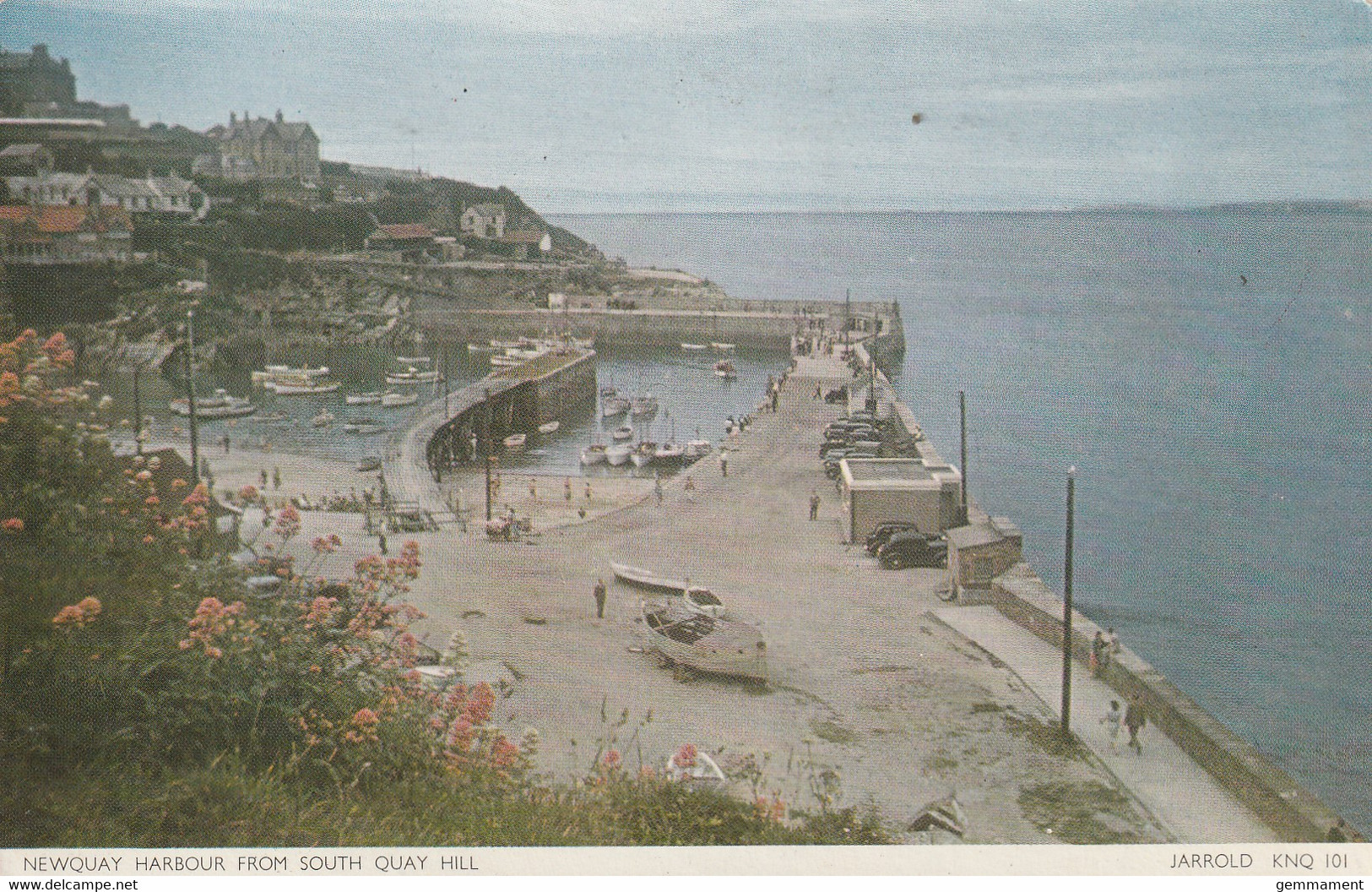 NEWQUAY HARBOUR FROM SOUTH QUAY HILL - Newquay