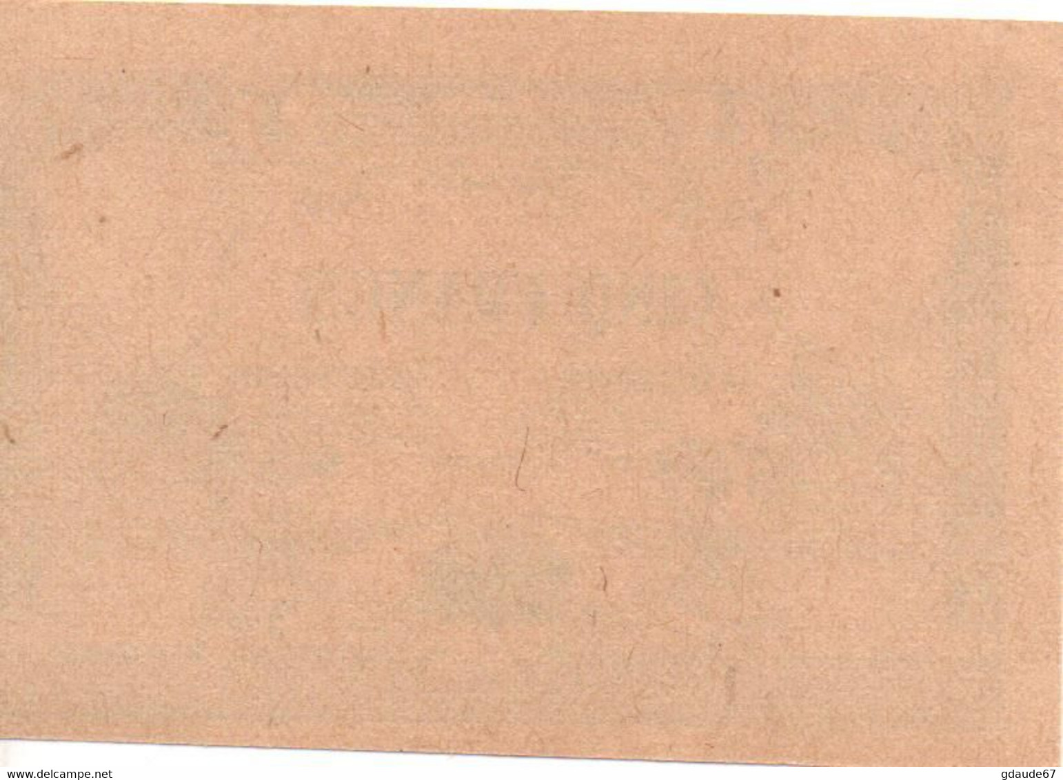 BANQUE ENFANTINE - BILLET DE CINQ 5 FRANCS MONOFACE NEUF (POSTE ENFANTINE) - Phantom