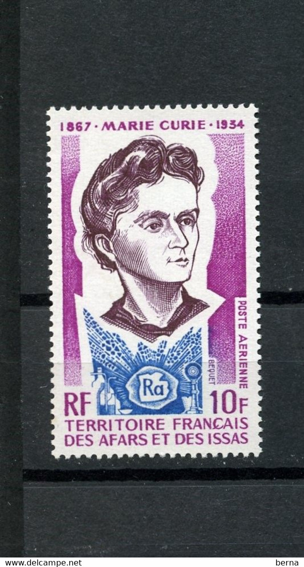 AFARS POSTE AERIENNE 101 CURIE  LUXE NEUF SANS CHARNIERE MNH - Ongebruikt