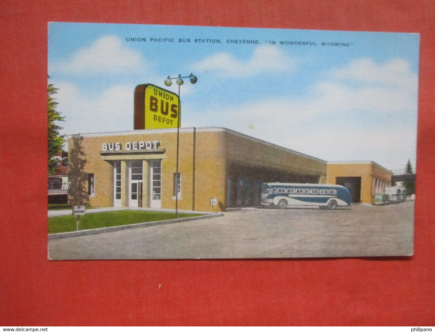 Union Pacific Bus Depot.   Cheyenne - Wyoming    Ref 5794 - Cheyenne