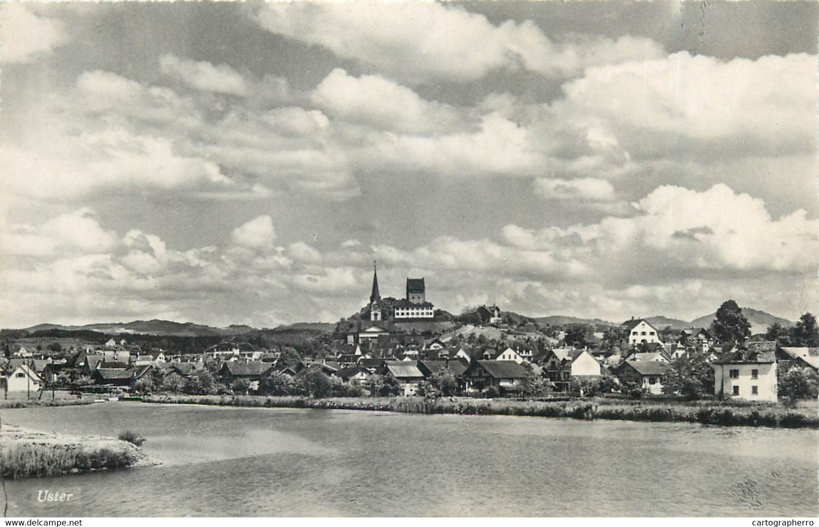 Switzerland Zurich USTER 1939 Wehrli A.G. Postcard - Uster