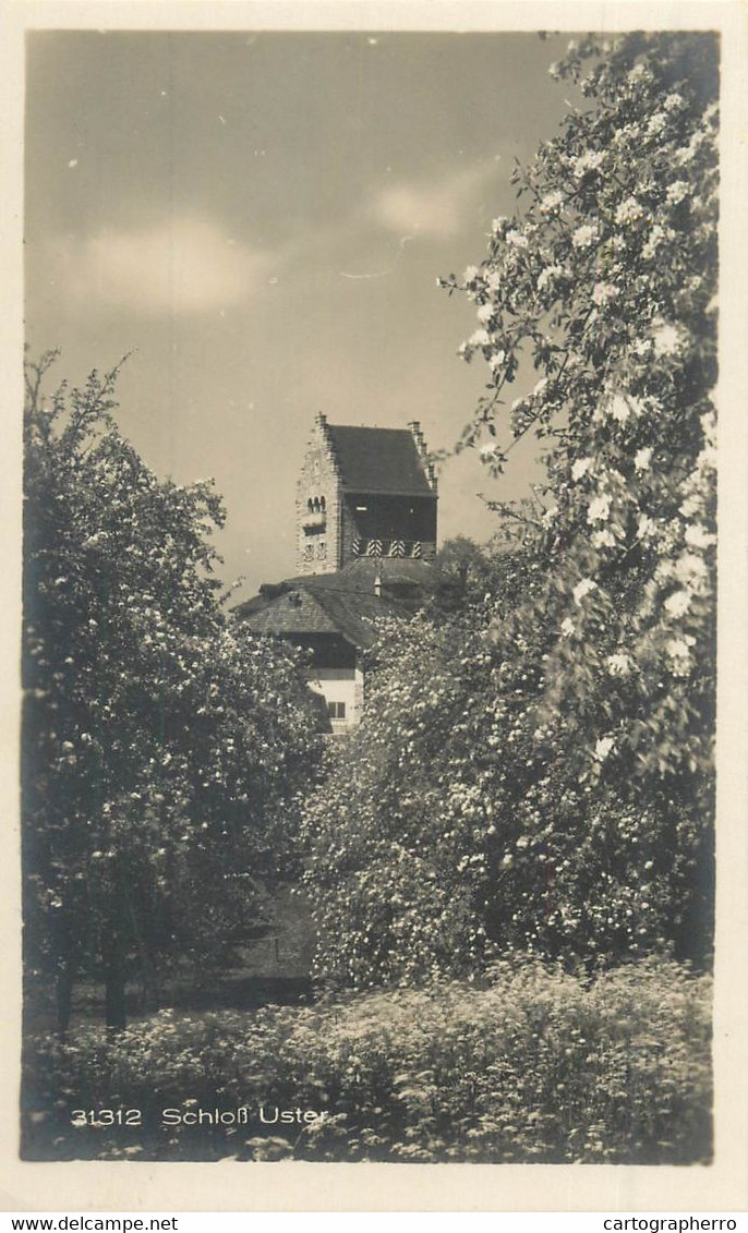 Switzerland Zurich USTER Castle Wehrli A.G. Kilchberg Postcard - Kilchberg