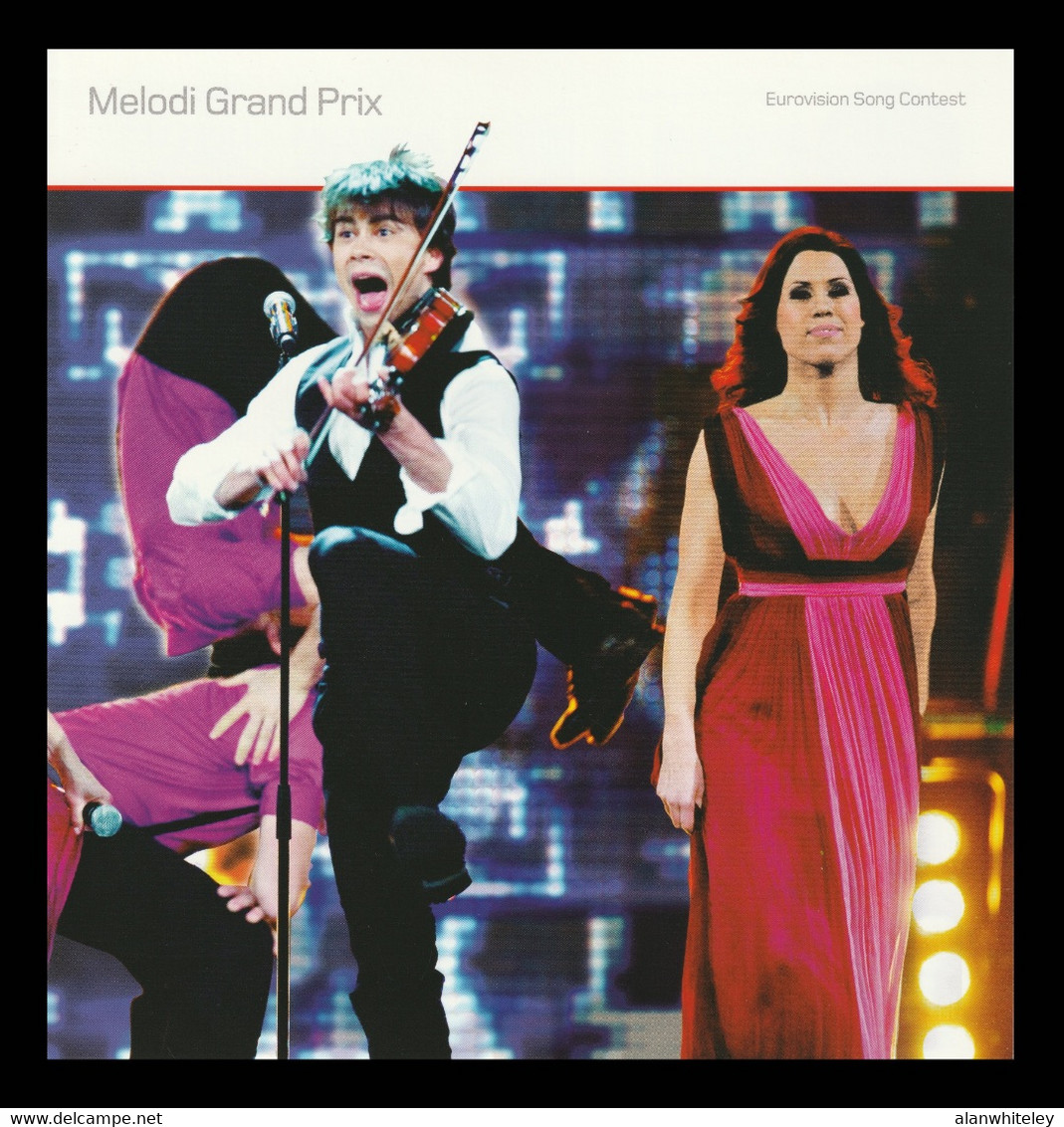 NORWAY 2010 Melodi Grand Prix: Collectors' Pack UM/MNH + CANCELLED - Briefe U. Dokumente