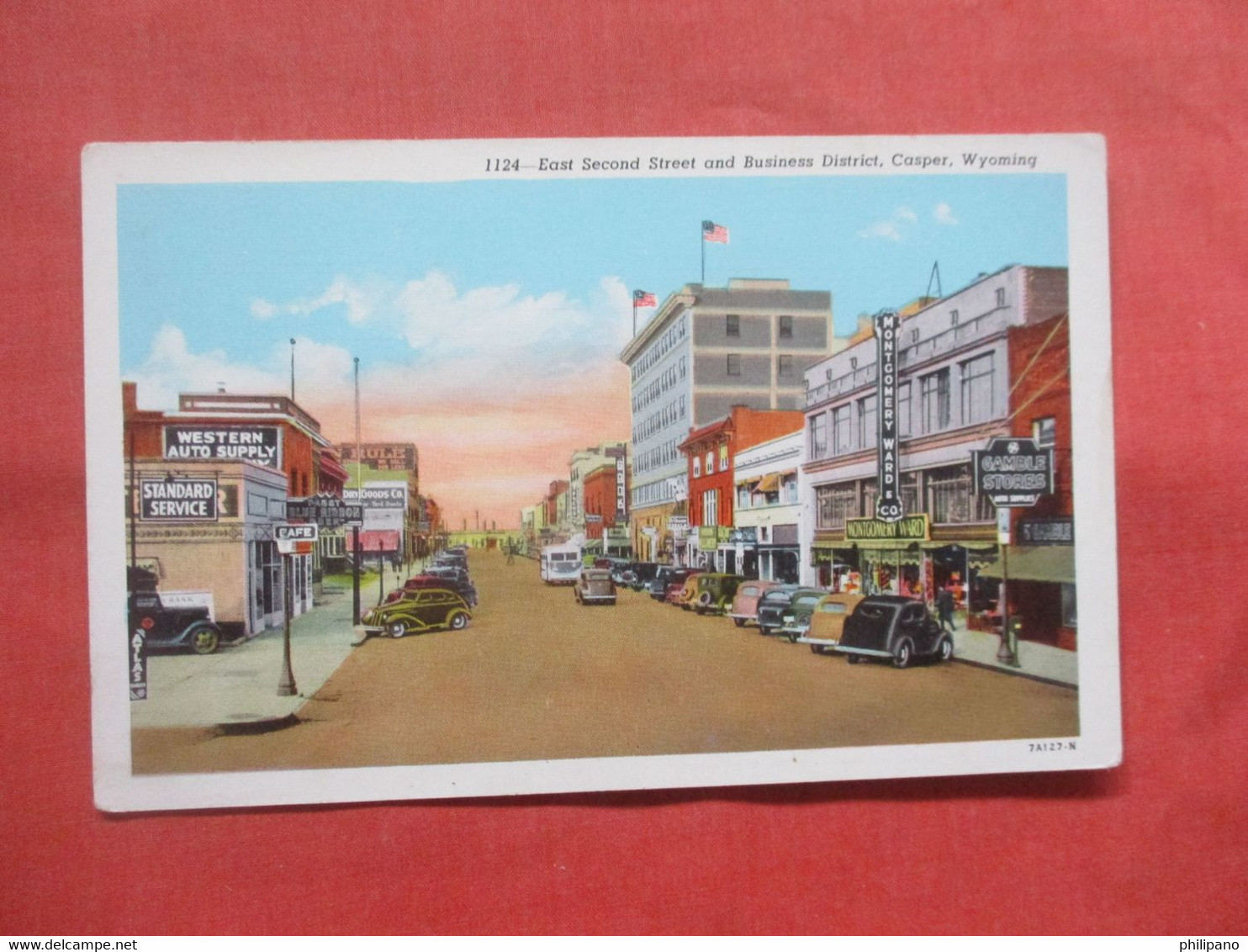 East Second Street.   Casper Wyoming > Casper     Ref 5795 - Casper