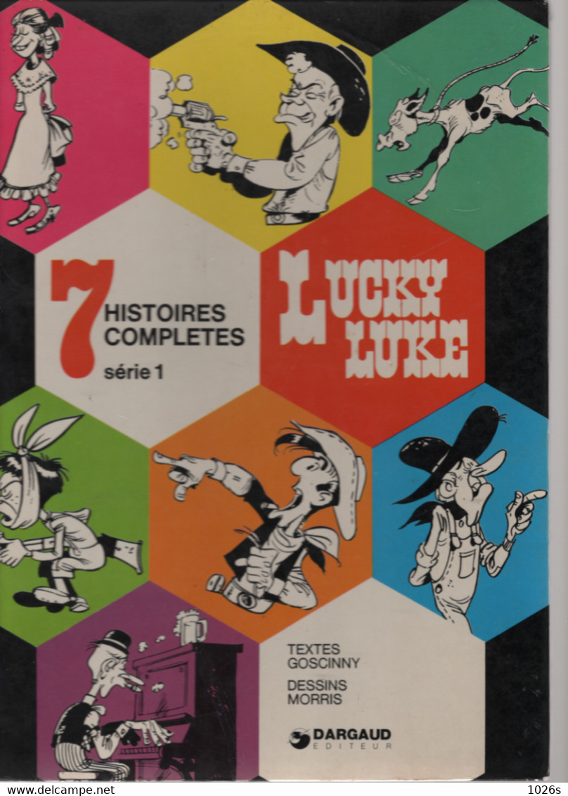 BD.LUCKY LUKE - 7 HISTOIRES COMPLETES - E.O. 1974 - Lucky Luke