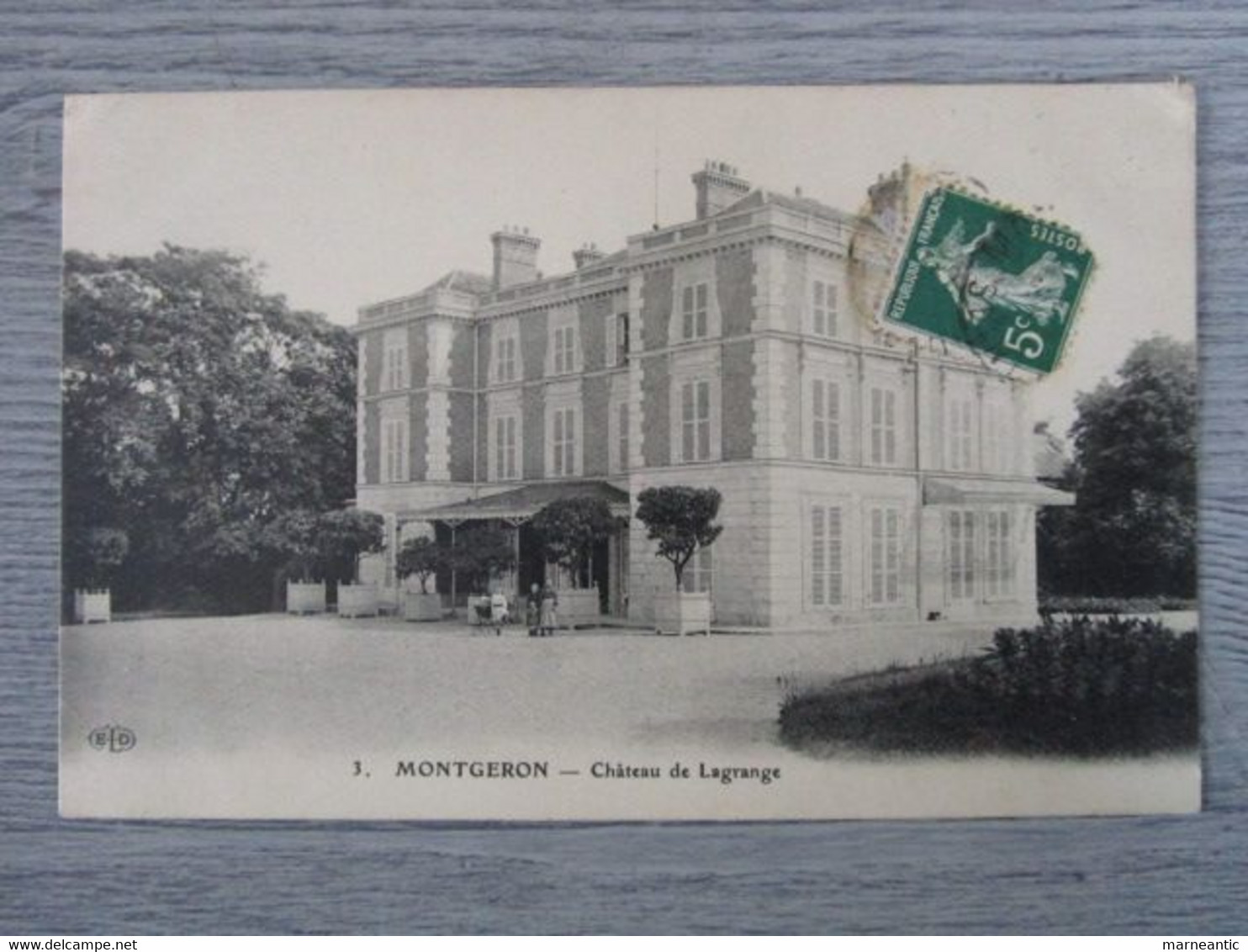 Cpa Montgeron(91)château De Lagrange - Montgeron