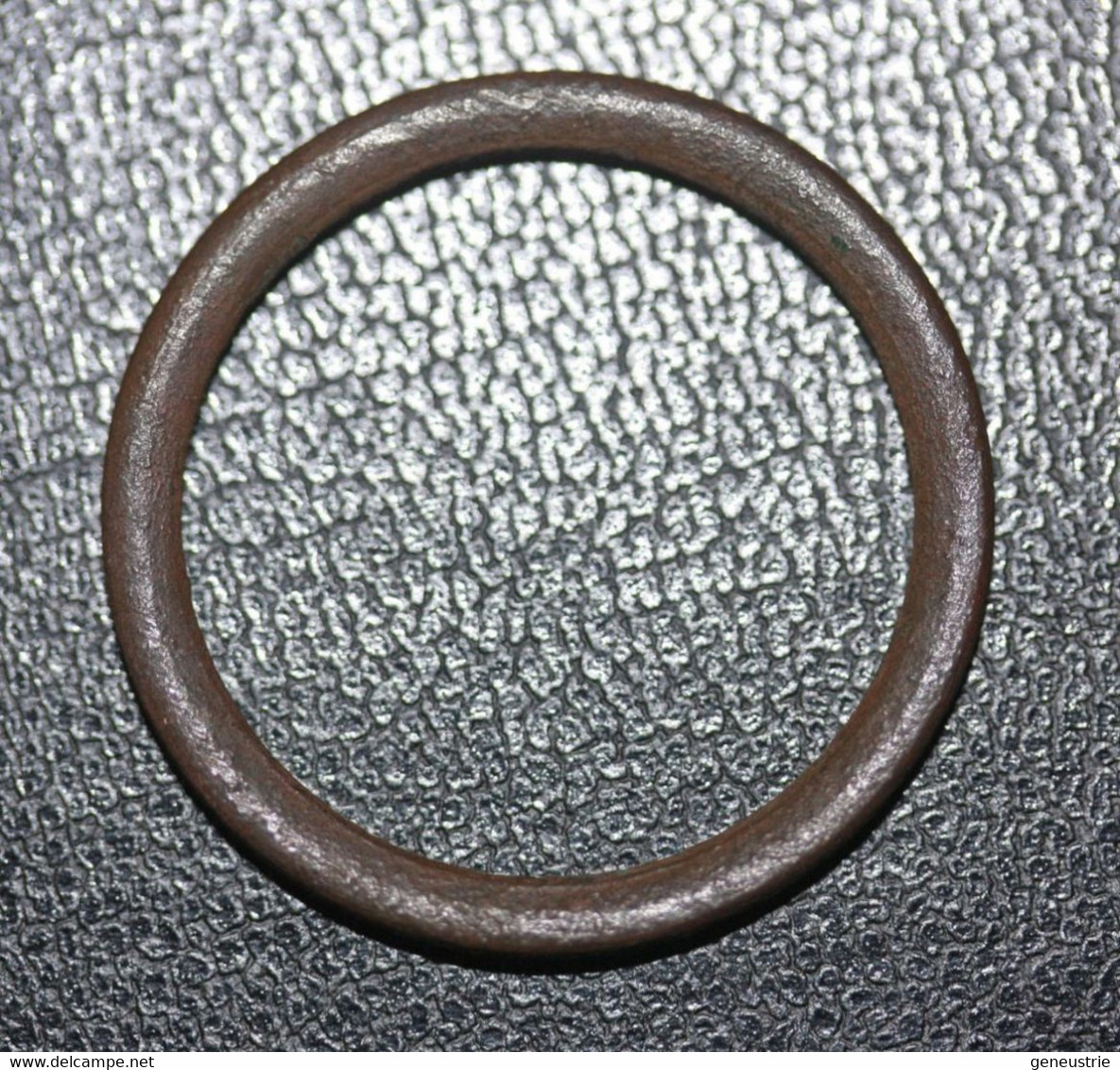 Rouelle Anneau De Bronze Pré-monétaire Gaulois Ex-voto - Rouelle - Pre Coinage Celtic Ring Money 30.5mm - Gauloises