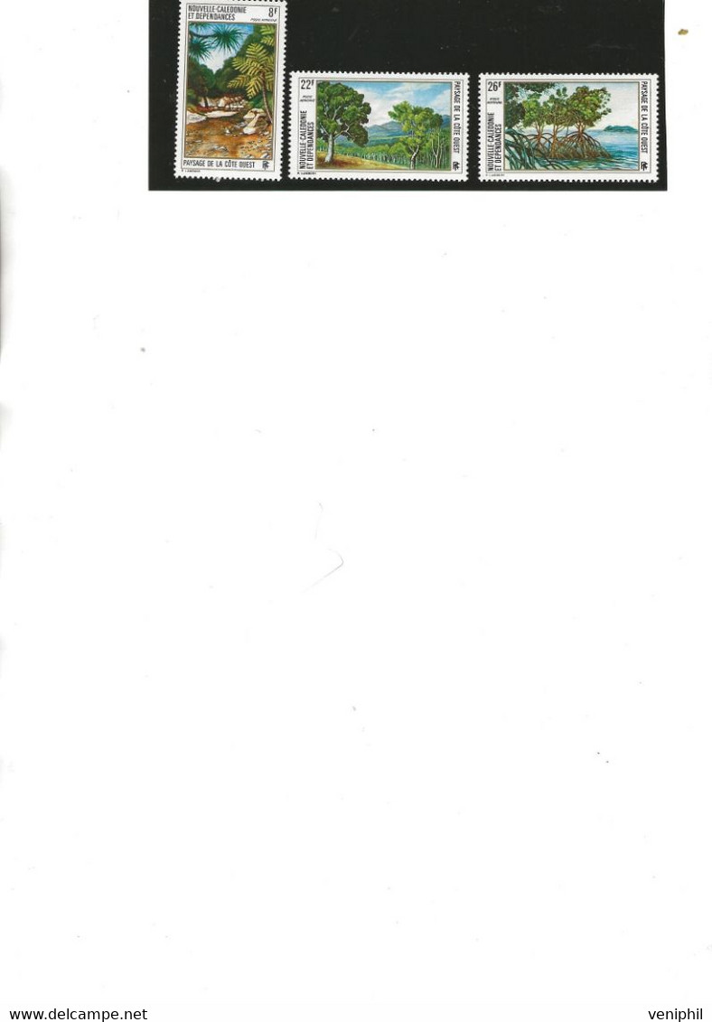 NOUVELLE - CALEDONIE -POSTE AERIENNE N° 147 A 149 - NEUF LEGERE CHARNIERE  -COTE : 11,80 € - Unused Stamps