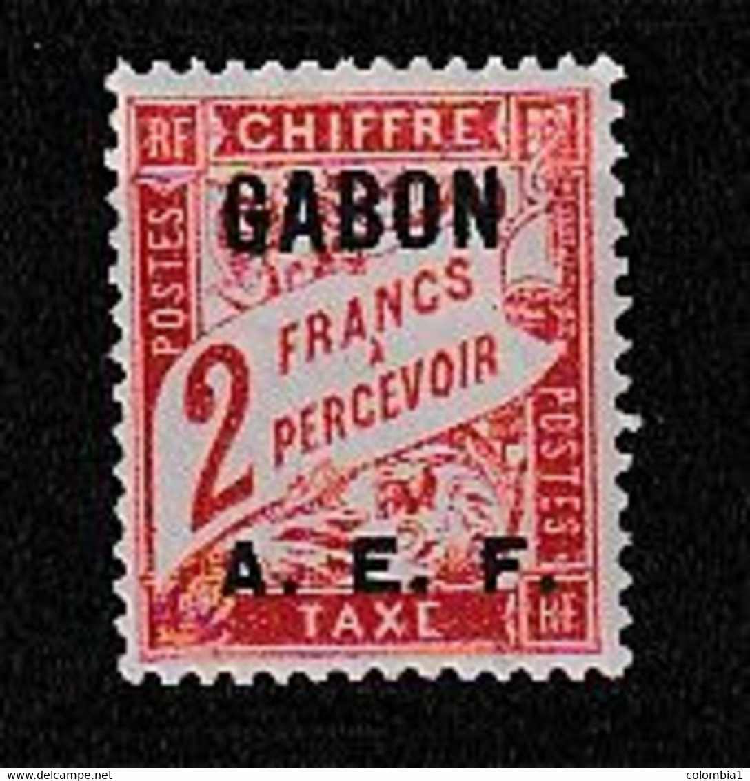 GABON TAXE YT 10 Neuf - Postage Due