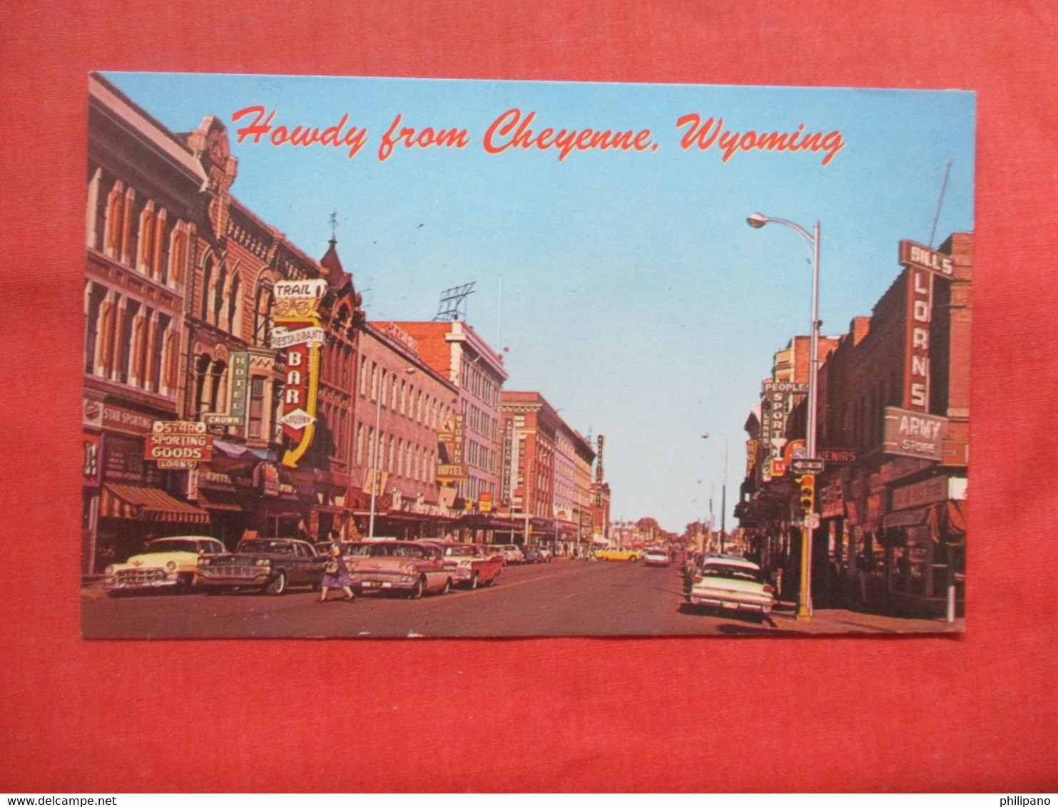 Howdy From  Cheyenne  Wyoming > Cheyenne    Ref 5795 - Cheyenne