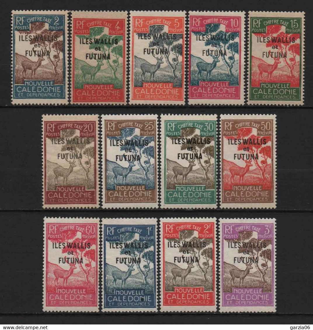 Wallis Et Futuna  - 1930  -  Tb Taxe 11 à 23- Neufs * - MLH - Timbres-taxe