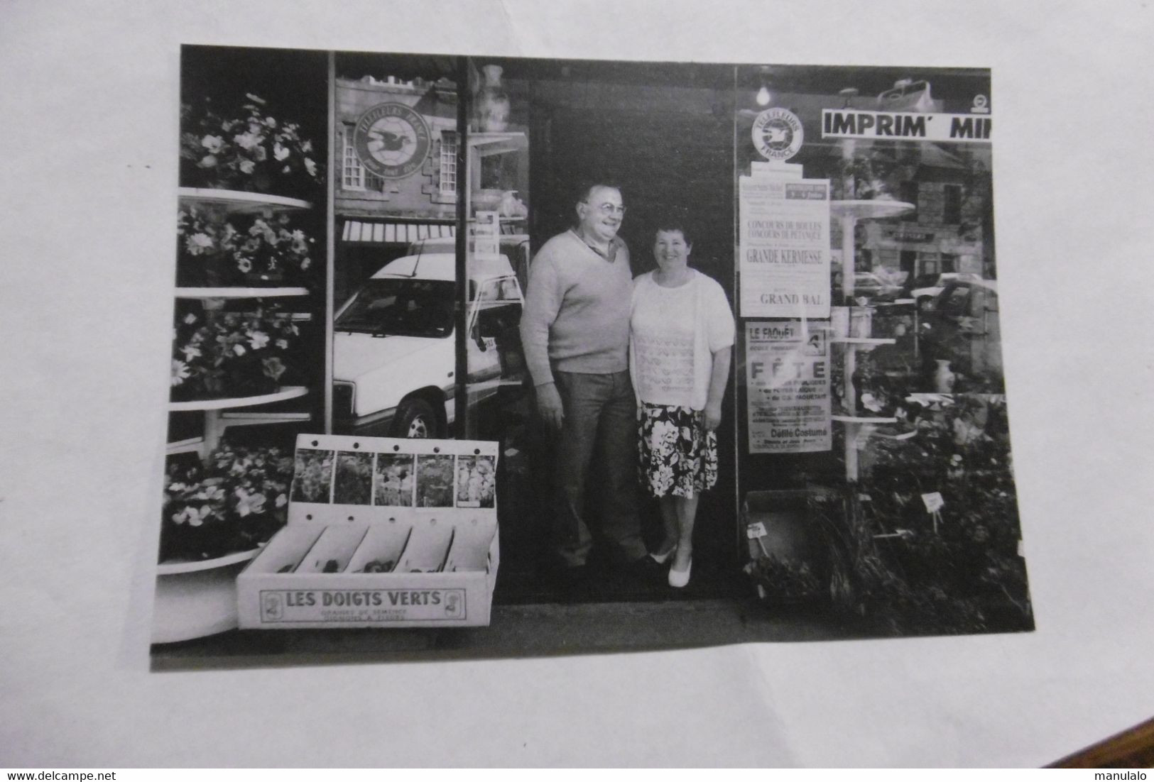 D 56 - Le Faouêt - Odile Et Jo Leslé Tiennent Leur Magasin De Fleurs "la Florière" Depuis 1983, 199, Photo Yvon Kervinio - Faouët