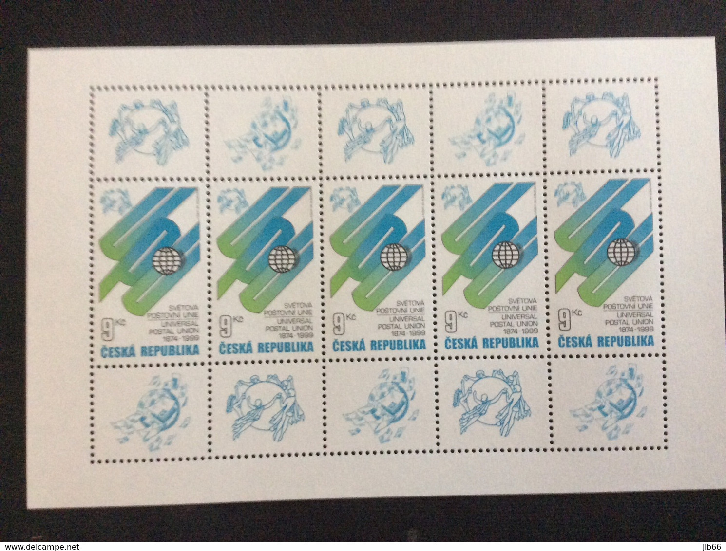1999 Yvert 219 125 Ans De L’Union Postale Universelle UPU ** MNH - Blocks & Sheetlets