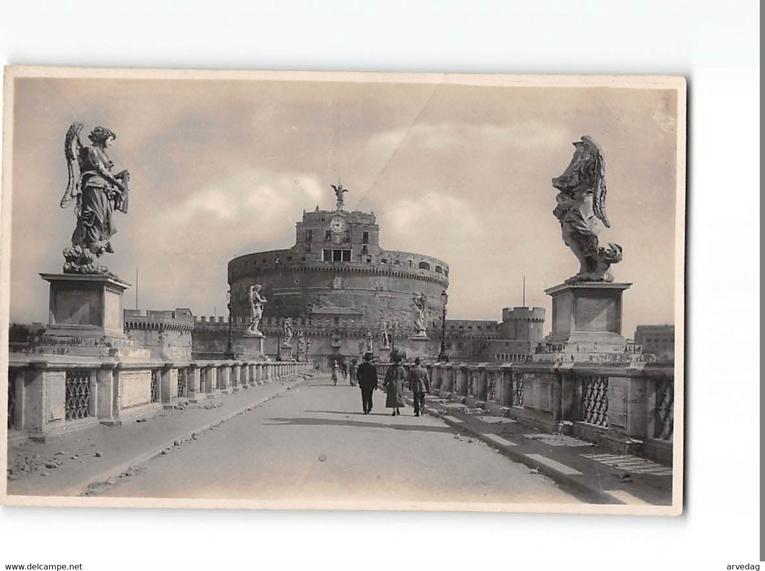 X440 ROMA PONTE E CASTEL S. ANGELO - Ponts