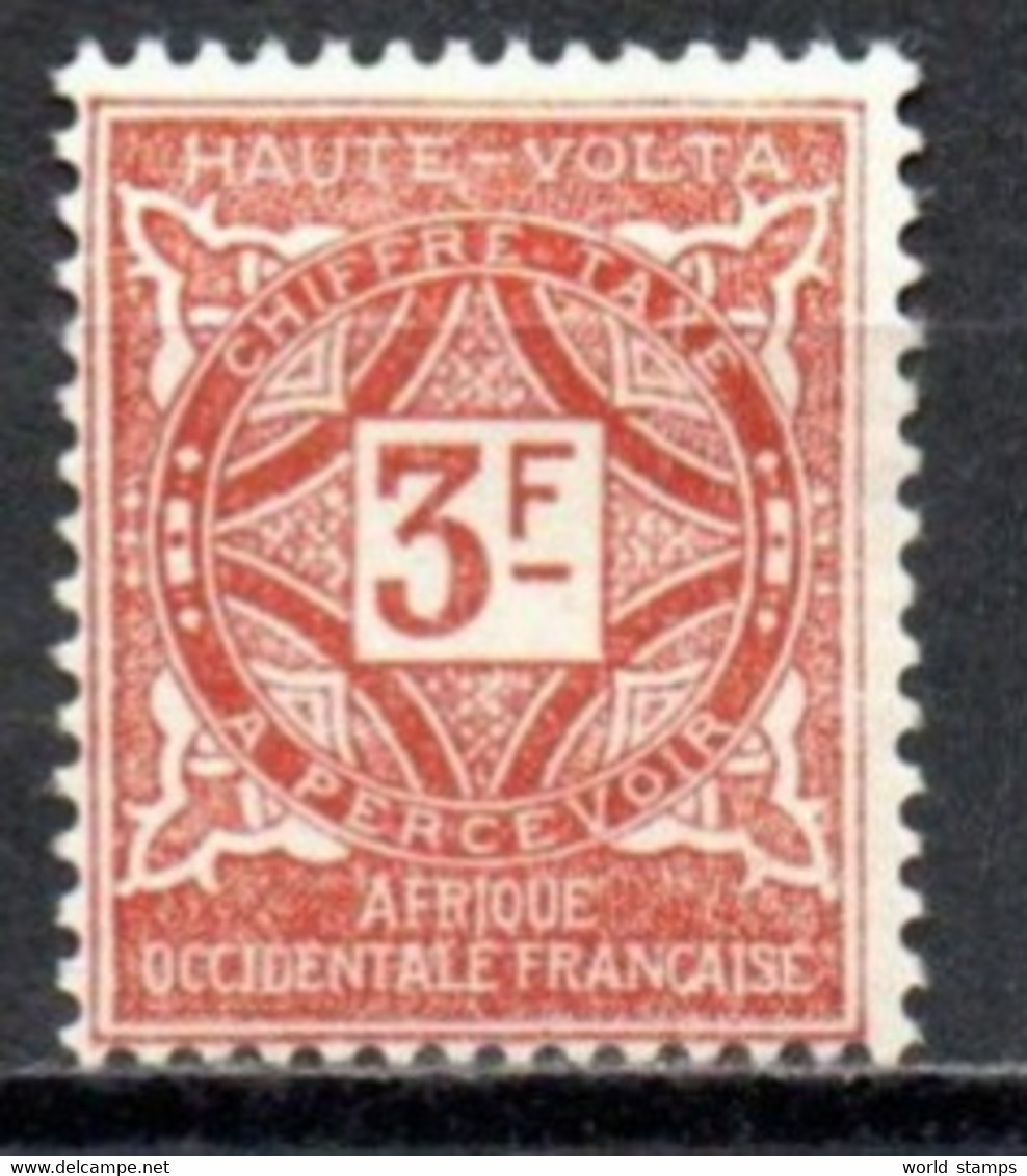 HAUTE-VOLTA 1928 * - Postage Due