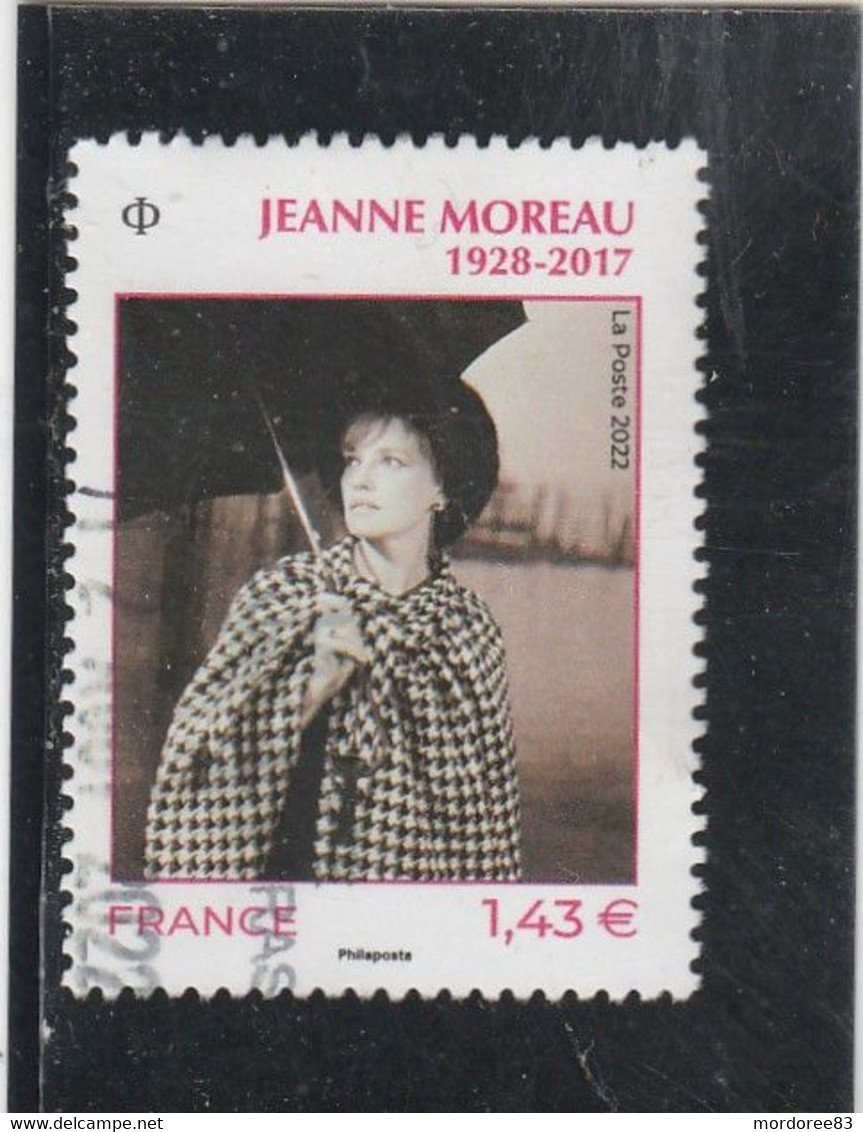 FRANCE 2022 JEANNE MOREAU OBLITERE YT 5577 - Oblitérés