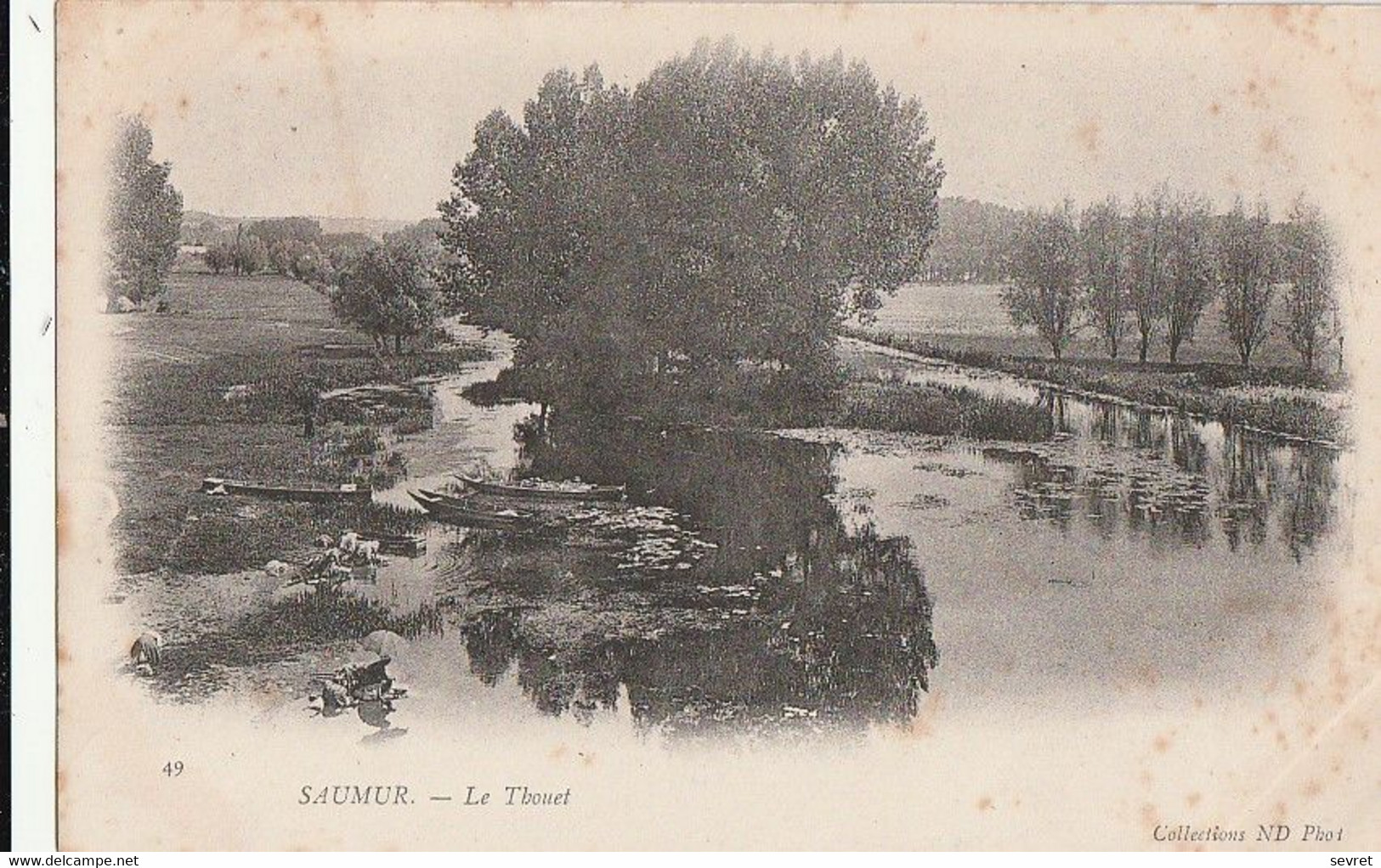 SAUMUR. -  Le Thouet - Saumur