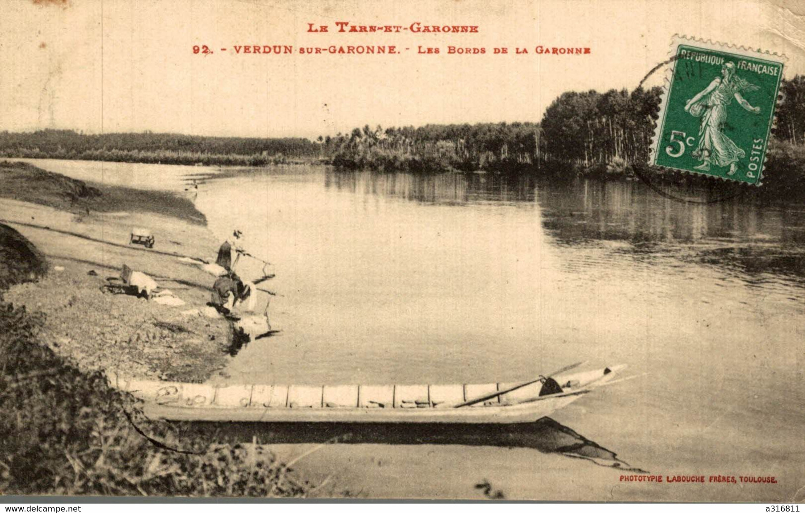 Verdun Sur Garonne Les Bords De La Garonne - Verdun Sur Garonne