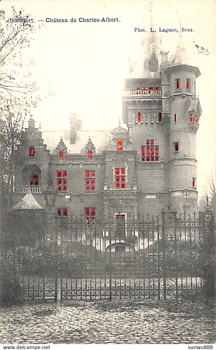 Boitsfort - Château De Charles-Albert (L Lagaert Colorisée 1908) - Watermael-Boitsfort - Watermaal-Bosvoorde