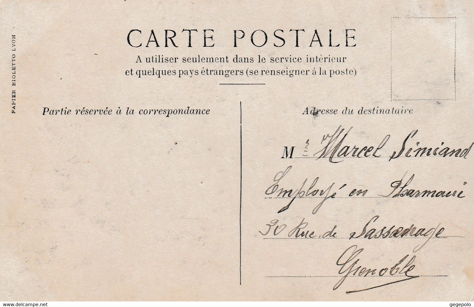 THERY Gagnant Des Eliminatoires 1905 Sur 95 - HP? - Richard Brasier Automobile - Signature De Philibert ( Carte Photo ) - Other & Unclassified