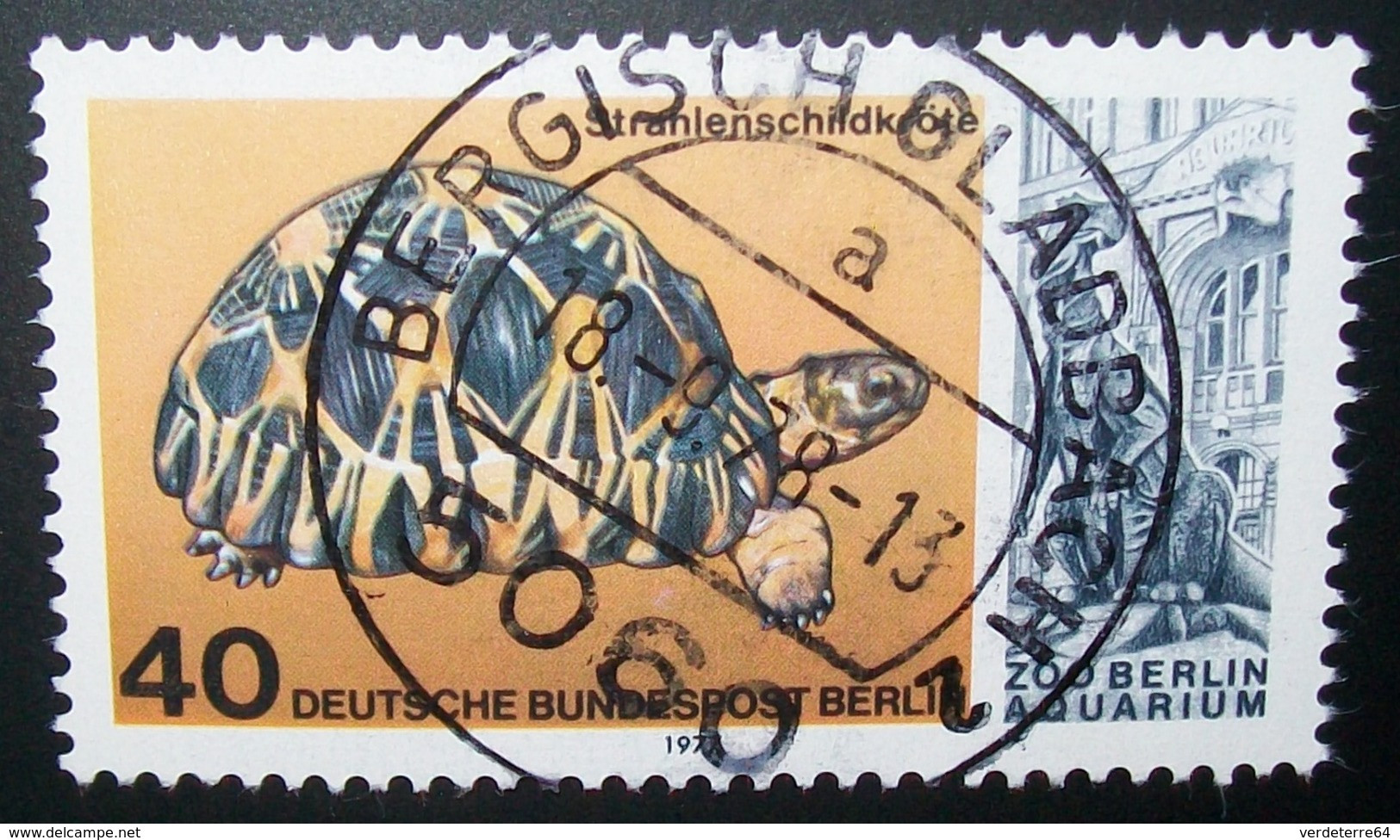 N°538D BRIEFMARKE DEUTSCHE BUNDESPOST BERLIN - Gebraucht