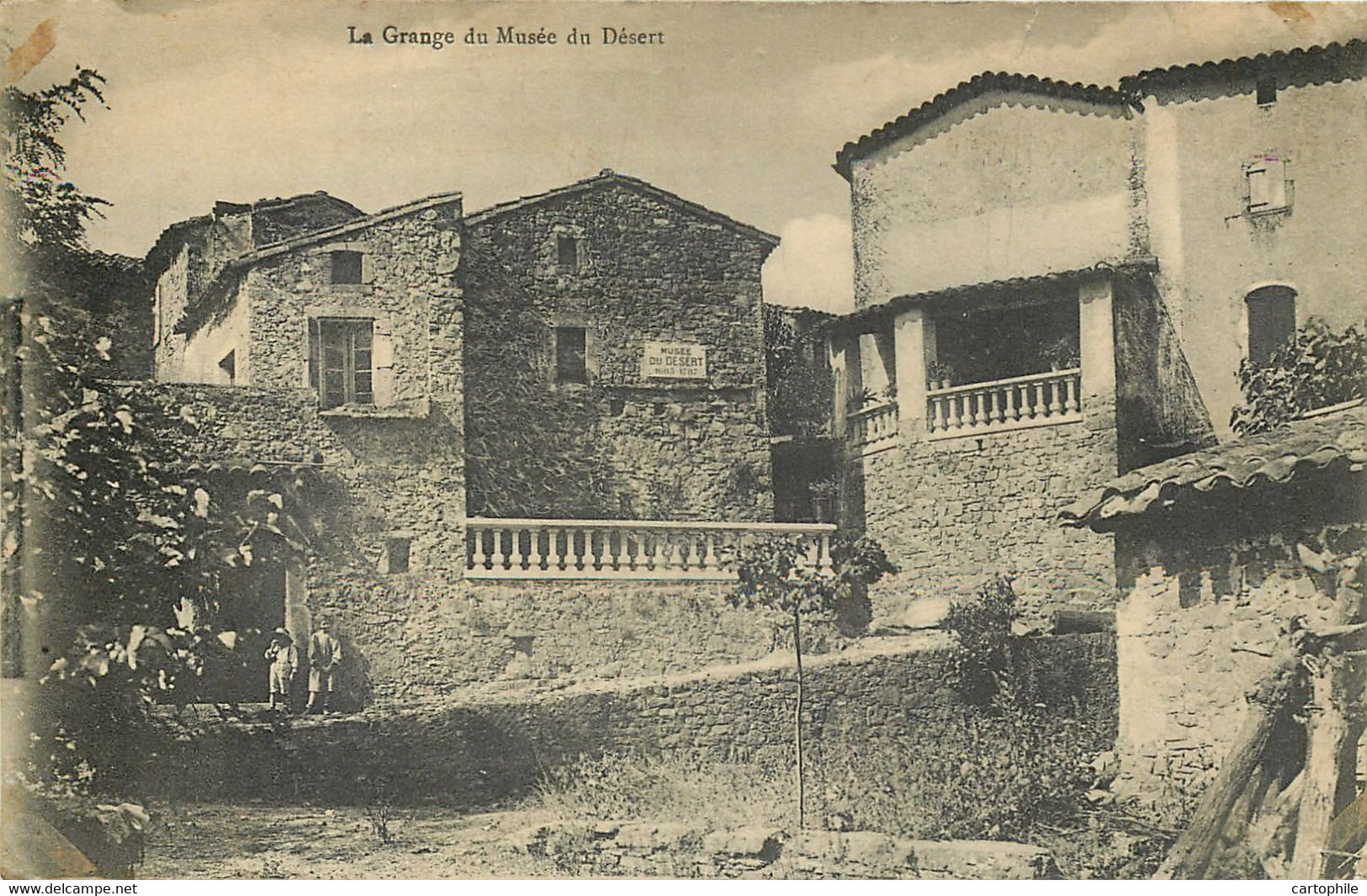 30 - Env D'ANDUZE - Grange Du Musée Du Désert En 1922 - Anduze