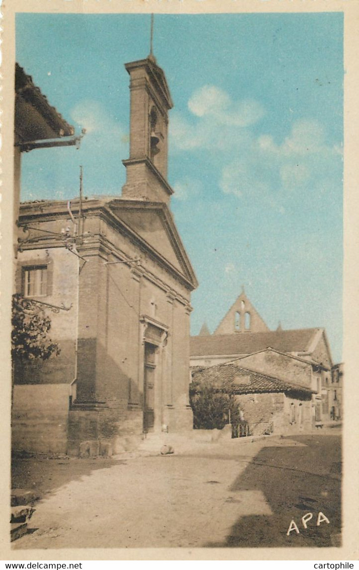 31 - CALMONT - Le Temple (avec Cachet) - Other & Unclassified