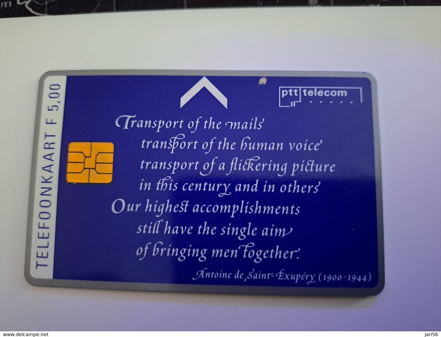 NETHERLANDS  ADVERTISING CHIPCARD HFL 5,-    TELECOM TECHNOLOGY CENTER      CKD 033  MINT    ** 11607** - Privé