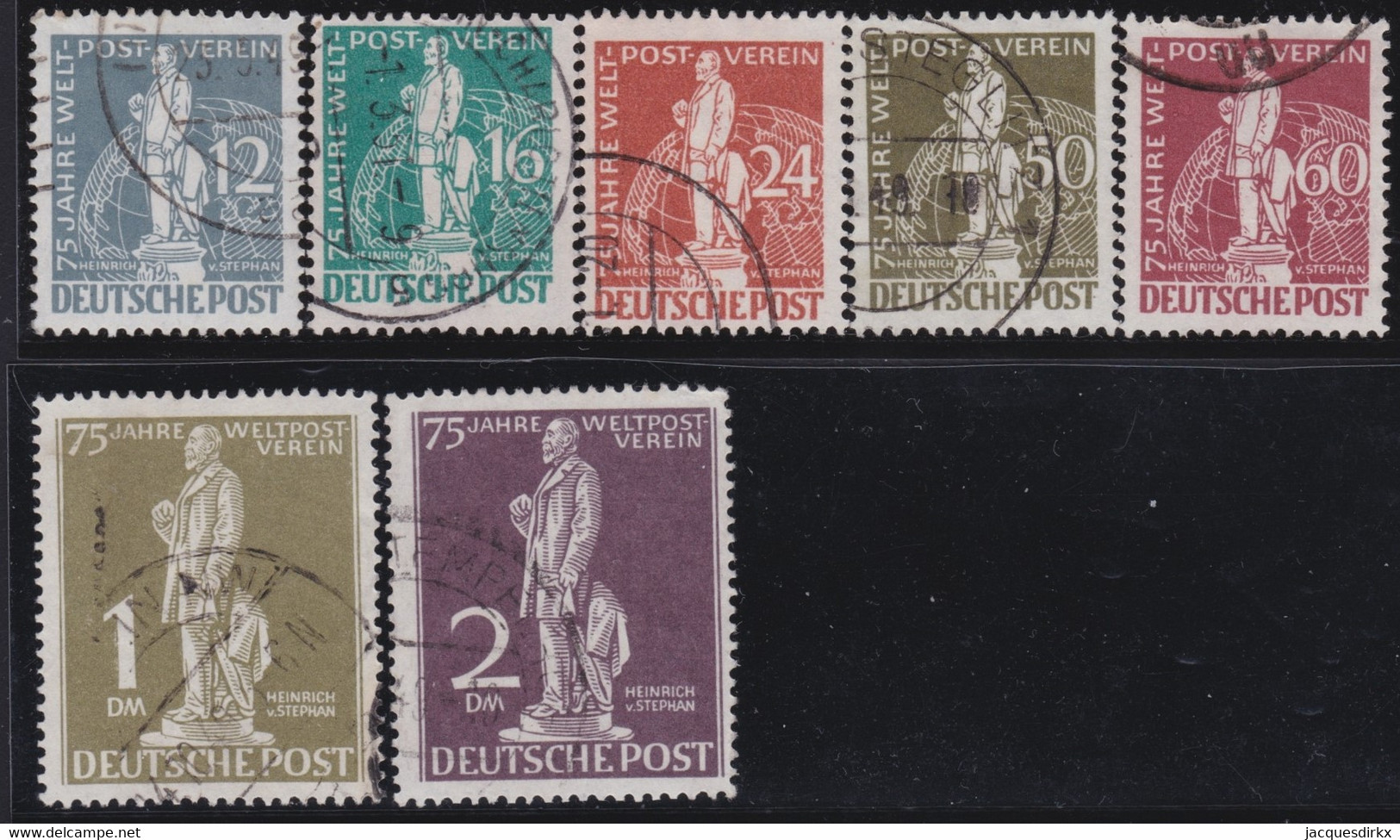 Berlin   .    Michel   35/41   (2 Scans)       .   O     .    Gestempelt - Used Stamps