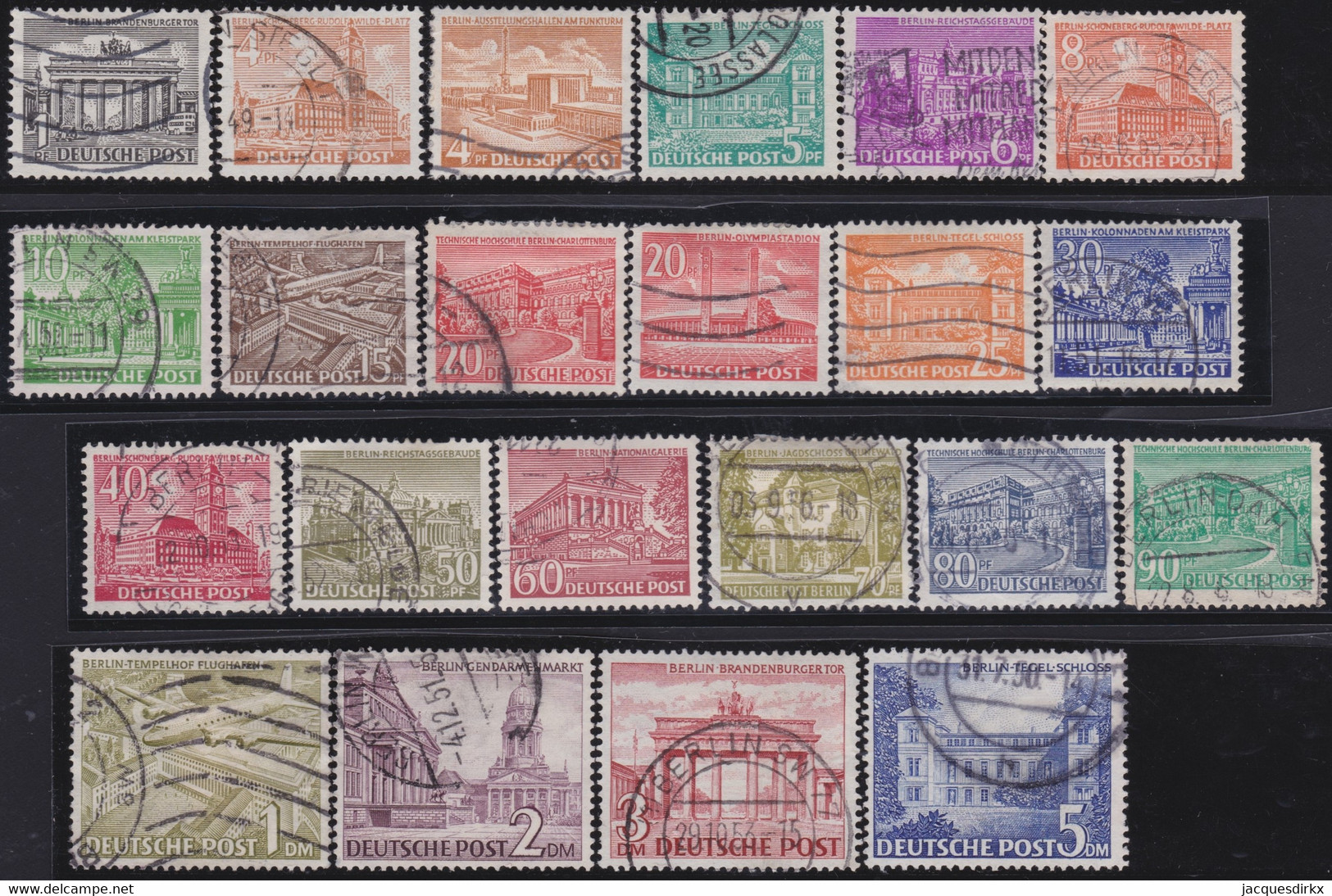 Berlin   .    Michel   42/60      .   O     .    Gestempelt - Used Stamps