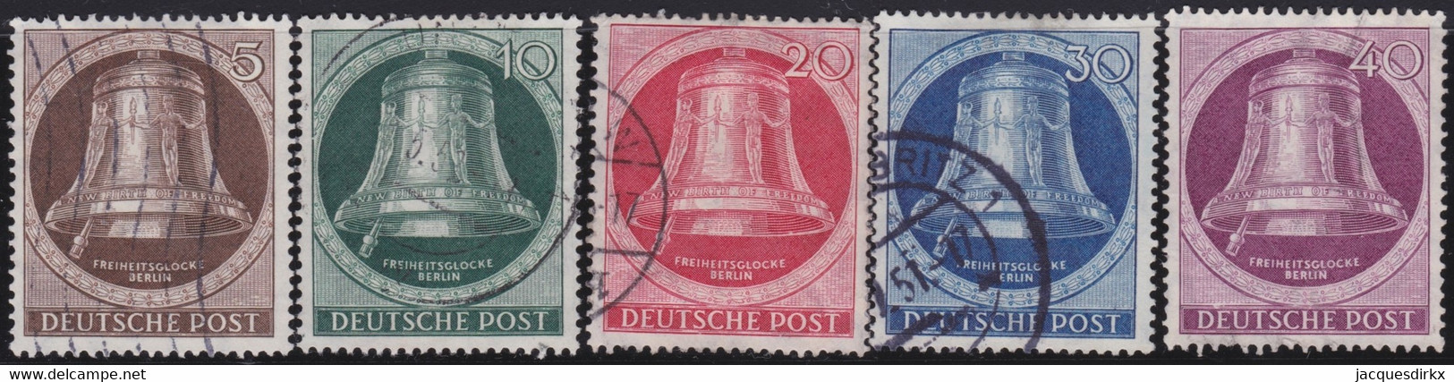 Berlin   .    Michel   75/79  (2 Scans)     .   O     .    Gestempelt - Used Stamps