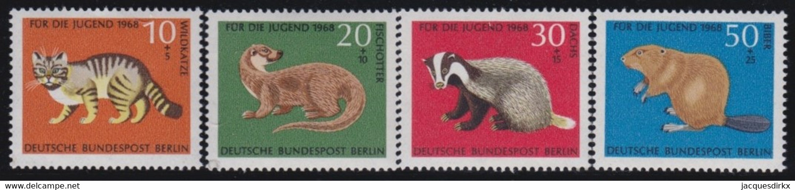 Berlin   .    Michel    316/319      .      **   .   Postfrisch - Unused Stamps