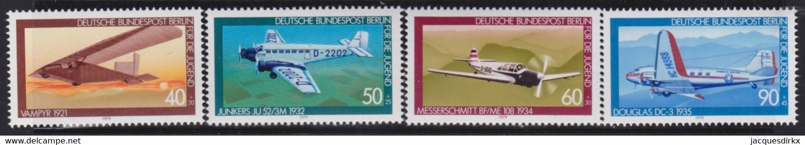 Berlin   .    Michel    592/595     .      **   .   Postfrisch - Unused Stamps