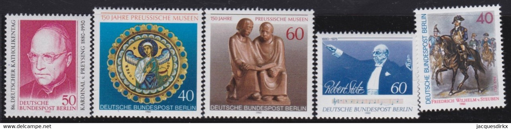 Berlin   .    Michel    5 Marken     .      **   .   Postfrisch - Unused Stamps