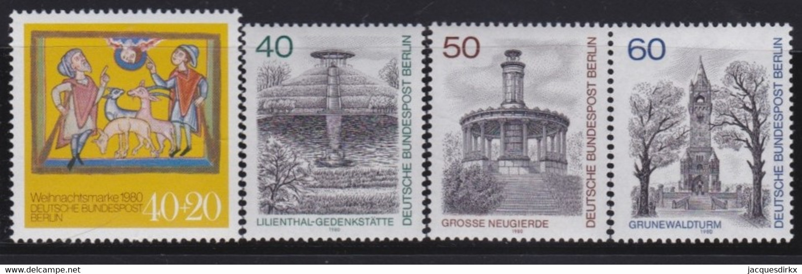 Berlin   .    Michel    633/636     .      **   .   Postfrisch - Unused Stamps