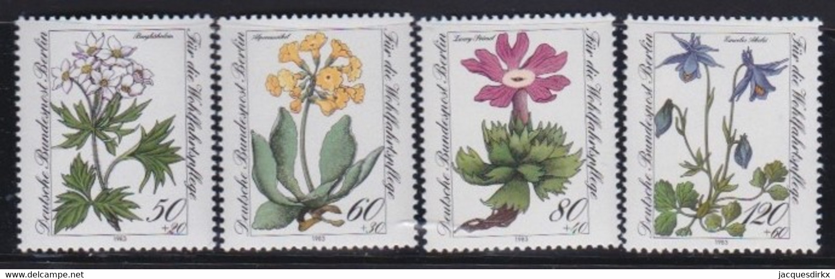 Berlin   .    Michel     703/706    .      **   .   Postfrisch - Unused Stamps