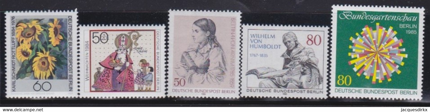 Berlin   .    Michel     5 Marken      .      **   .   Postfrisch - Unused Stamps