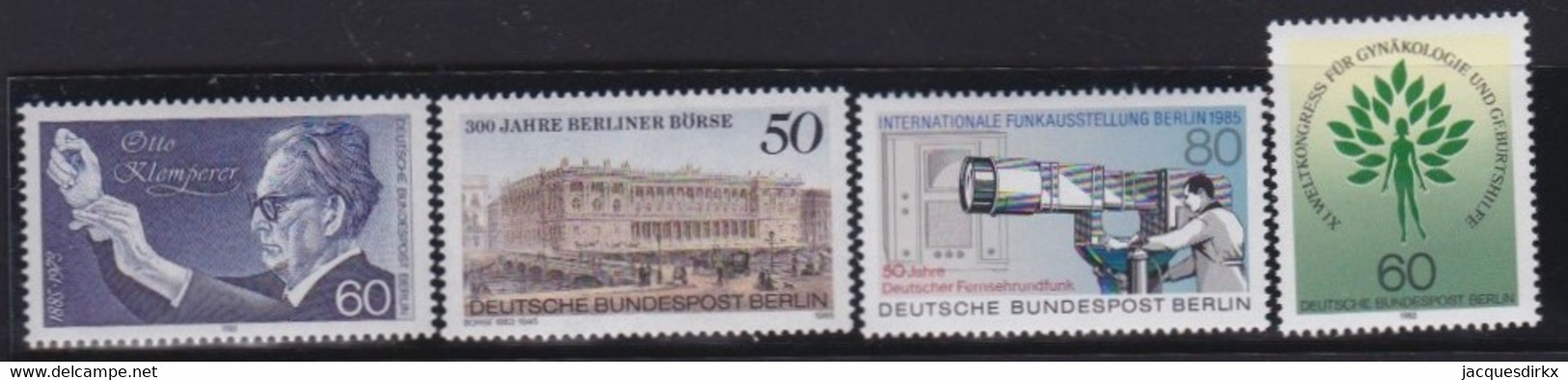 Berlin   .    Michel     739/742    .      **   .   Postfrisch - Unused Stamps