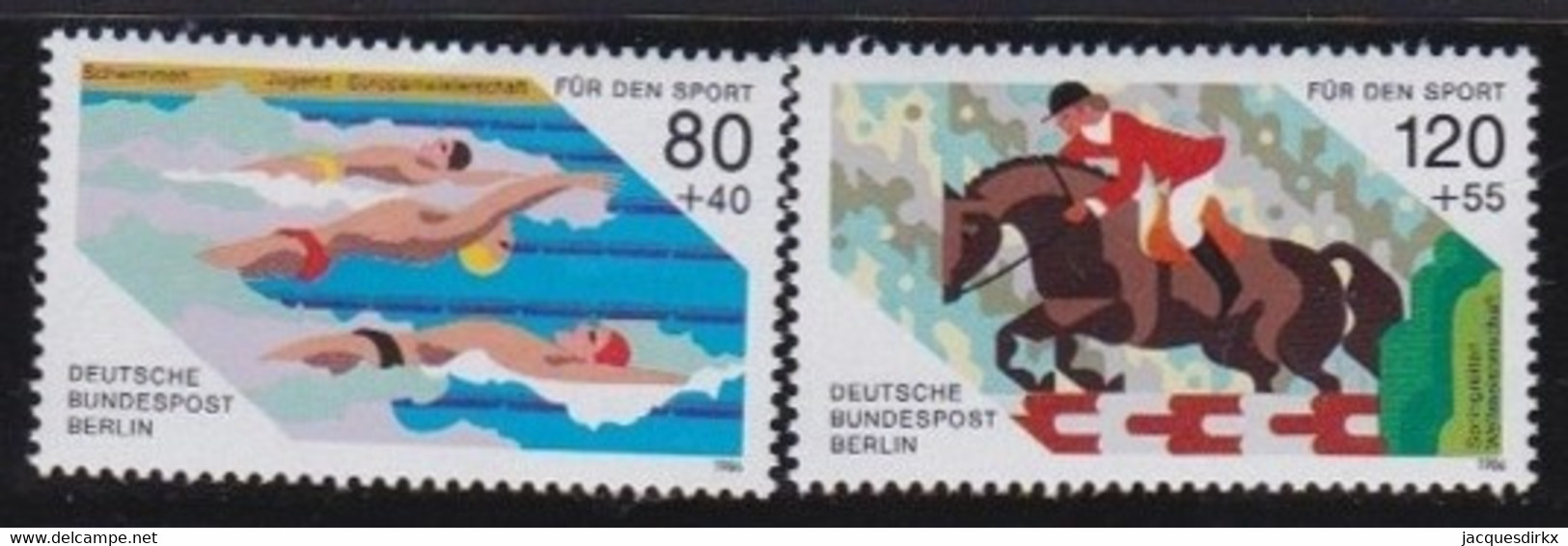 Berlin   .    Michel     751/752       .      **   .   Postfrisch - Unused Stamps