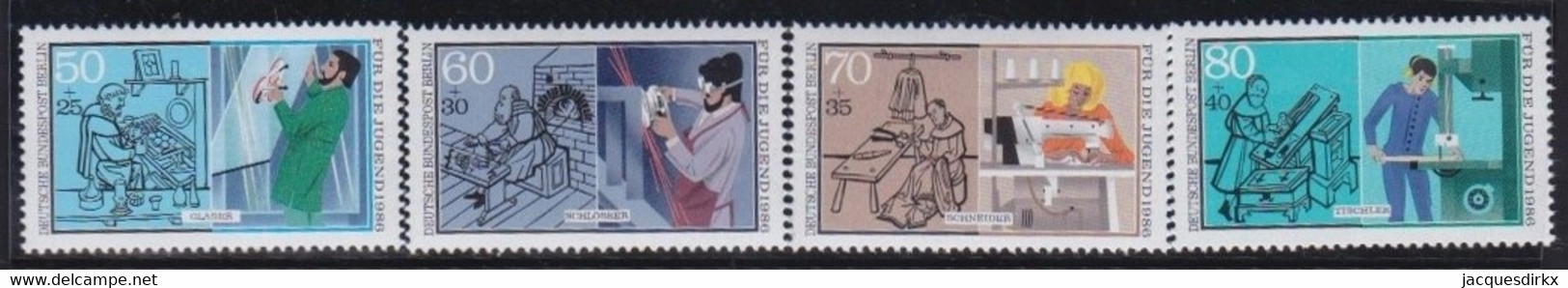 Berlin   .    Michel     754/757       .      **   .   Postfrisch - Unused Stamps