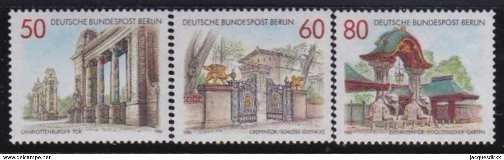 Berlin   .    Michel     761/763     .      **   .   Postfrisch - Unused Stamps