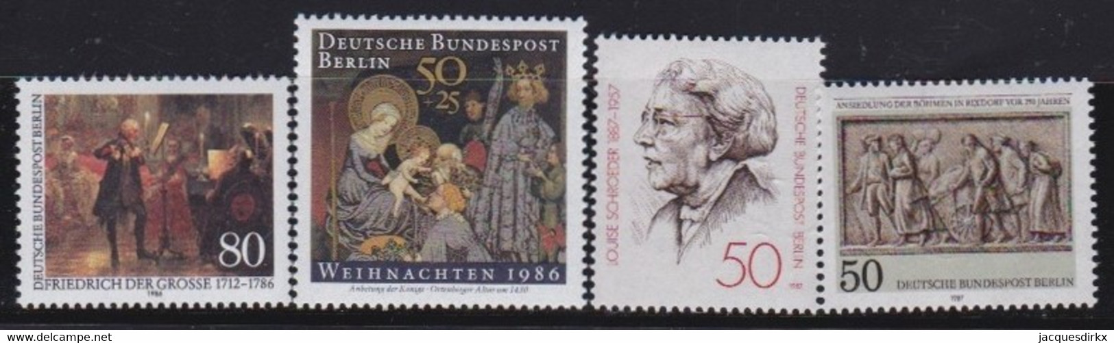 Berlin   .    Michel     4 Marken       .      **   .   Postfrisch - Unused Stamps