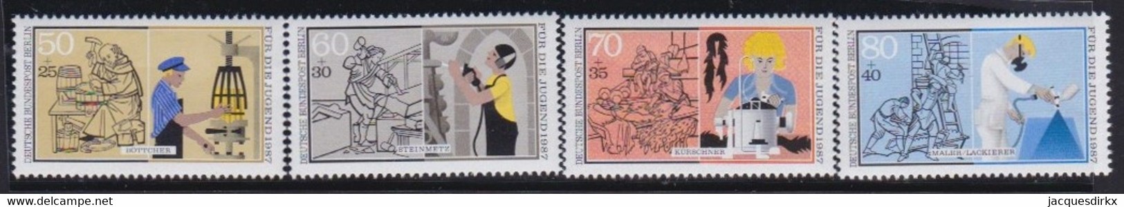 Berlin   .    Michel     780/783     .      **   .   Postfrisch - Unused Stamps