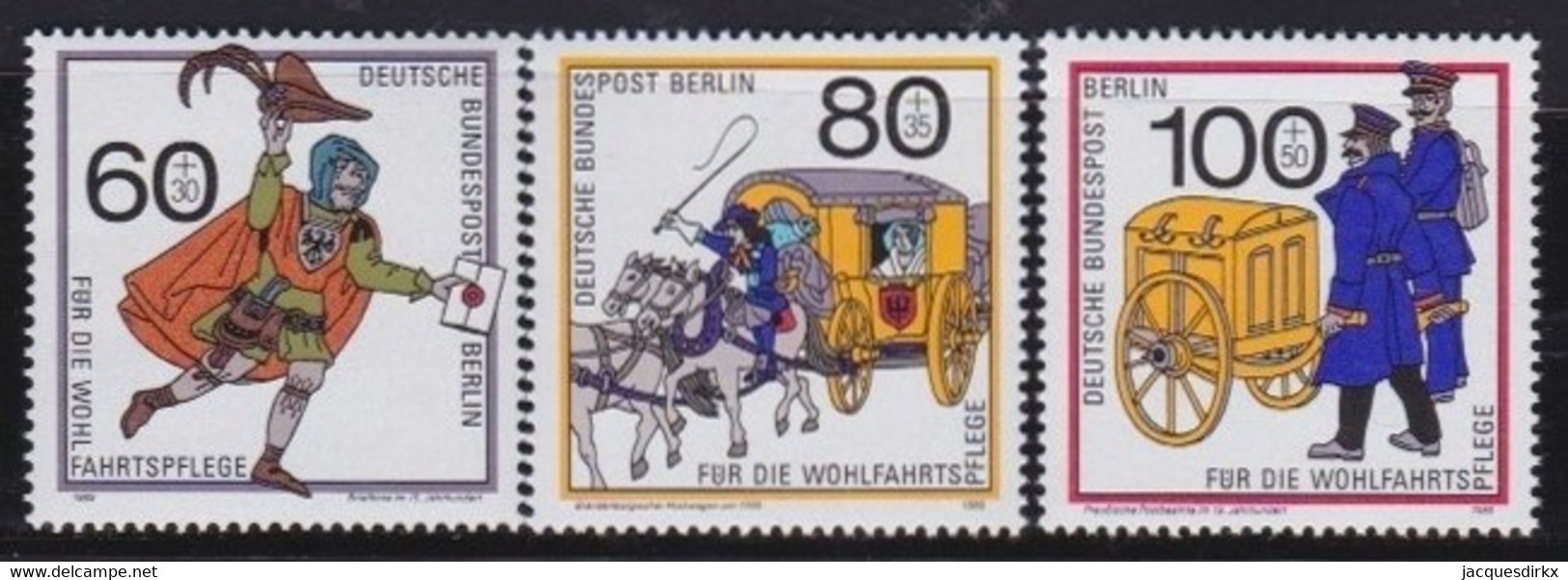 Berlin   .    Michel   852/854     .      **   .   Postfrisch - Unused Stamps