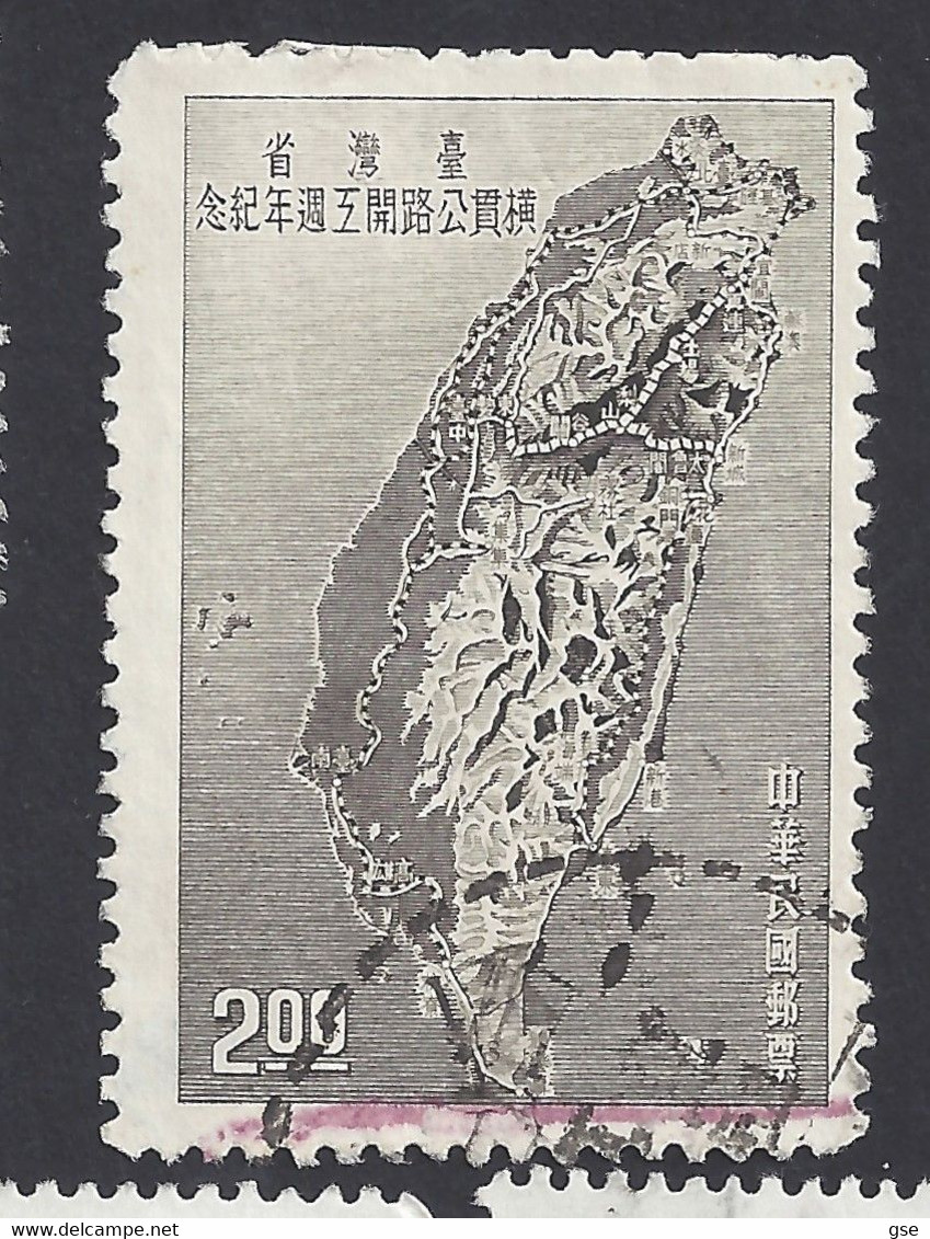 TAIWAN (FORMOSA) 1957 - Yvert 248° - Route | - Gebraucht