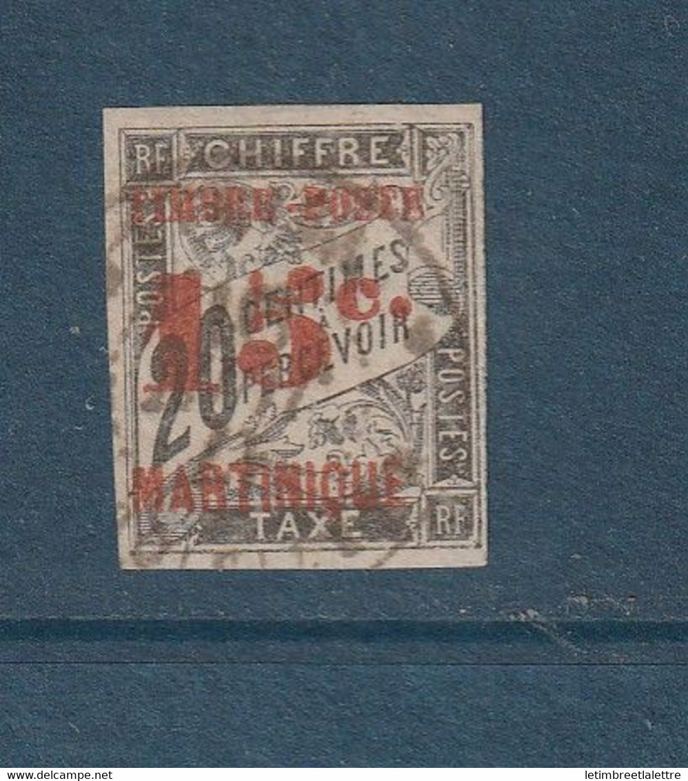 Martinique - YT N° 25 - Oblitéré - 1892 - Oblitérés
