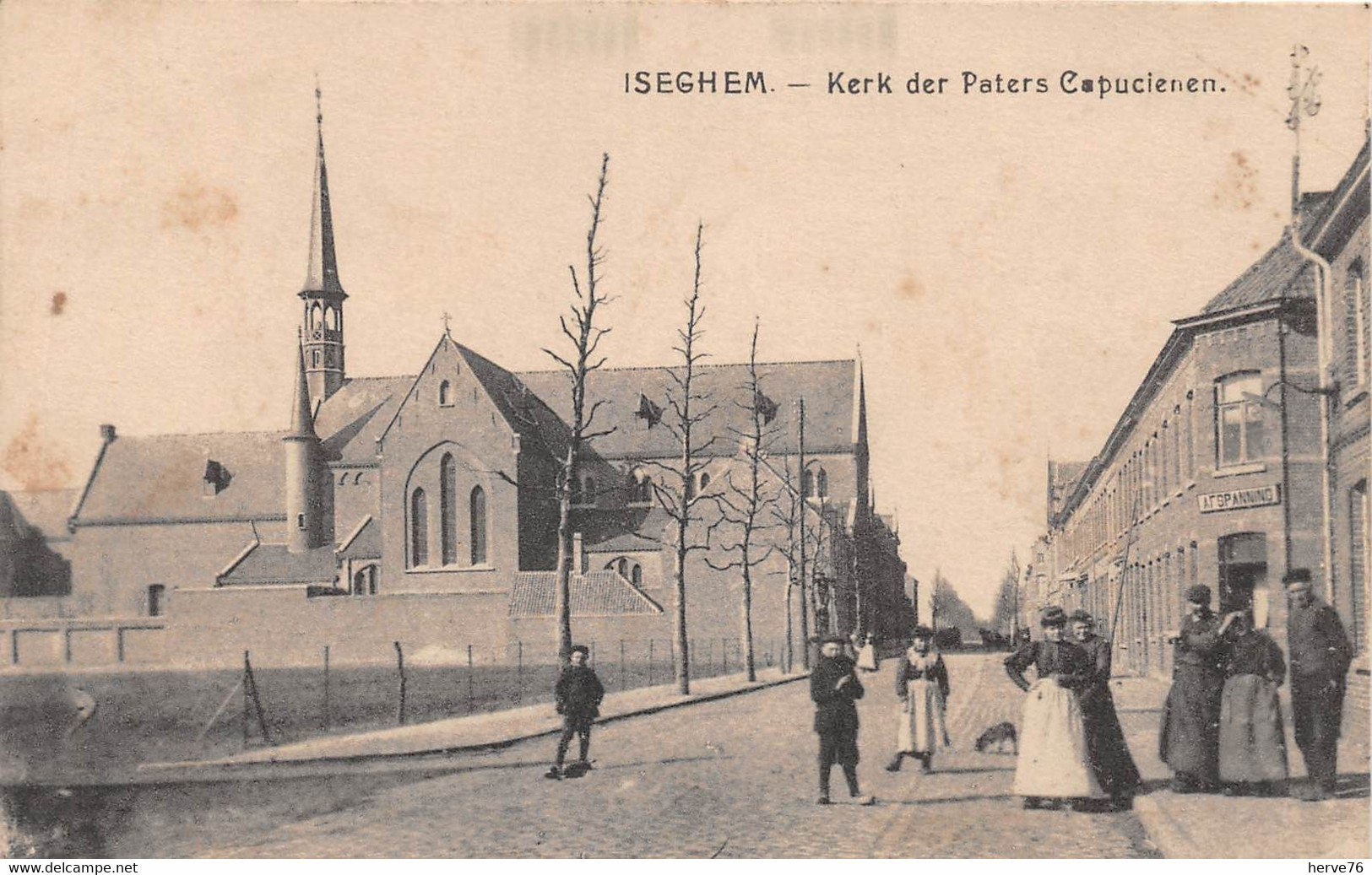 BELGIQUE - ISEGHEM - Kerk Der Paters Capucienen - Izegem