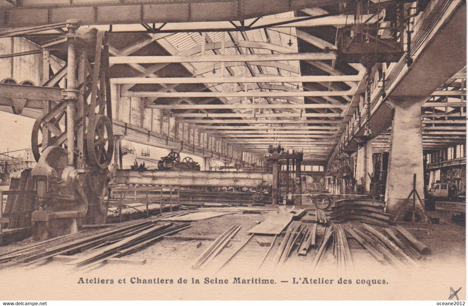 76 Le Trait. Ateliers Et Chantiers De Seine Maritime. Atelier Des Coques - Le Trait